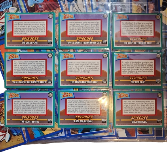 Vintage 1993 Prime Time Speed Racer Trading Cards Huge Lot! - Picture 2 of 14